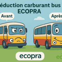 ecopra réduction carburant bus