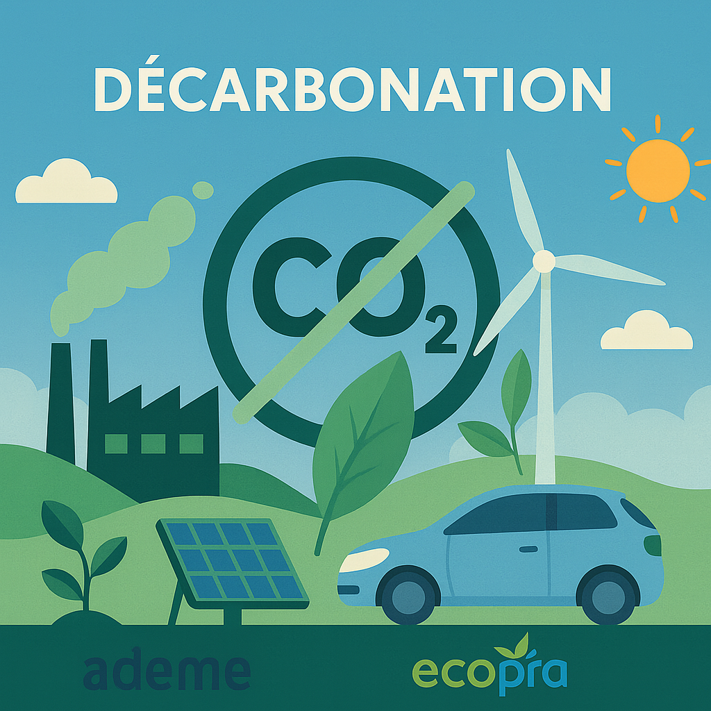 ecopra décarbonation ademe