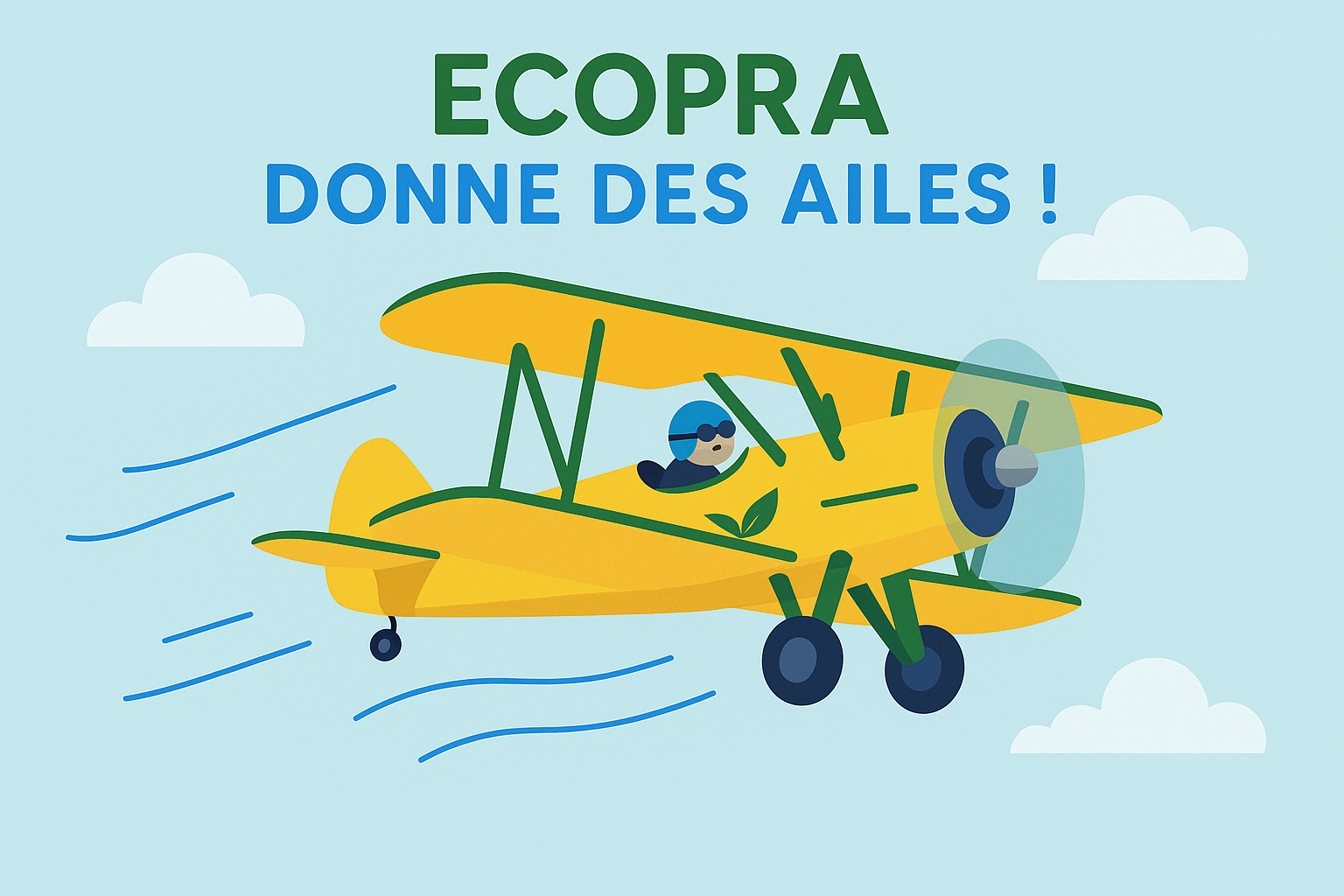 ecopra donne des ailes