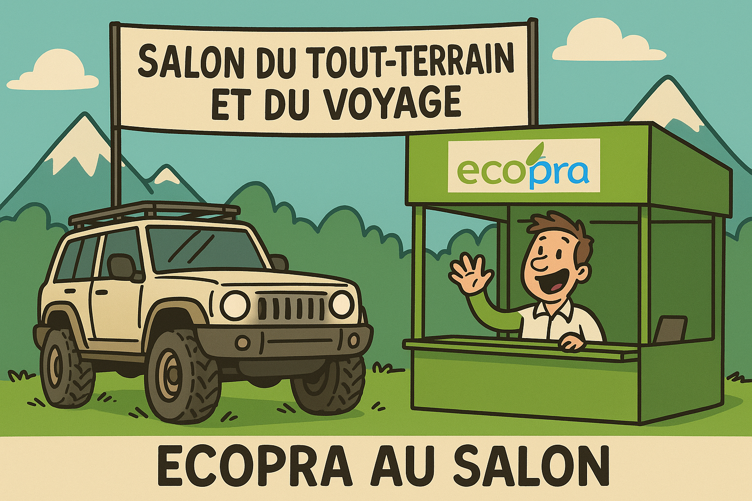 ecopra au salon tout-terrain