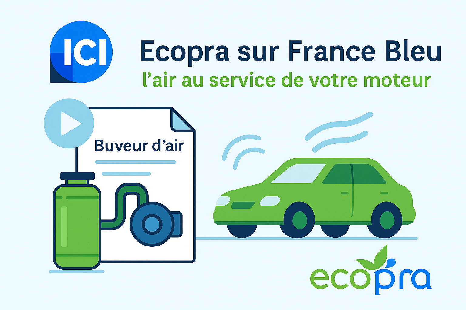 ecopra sur France Bleu