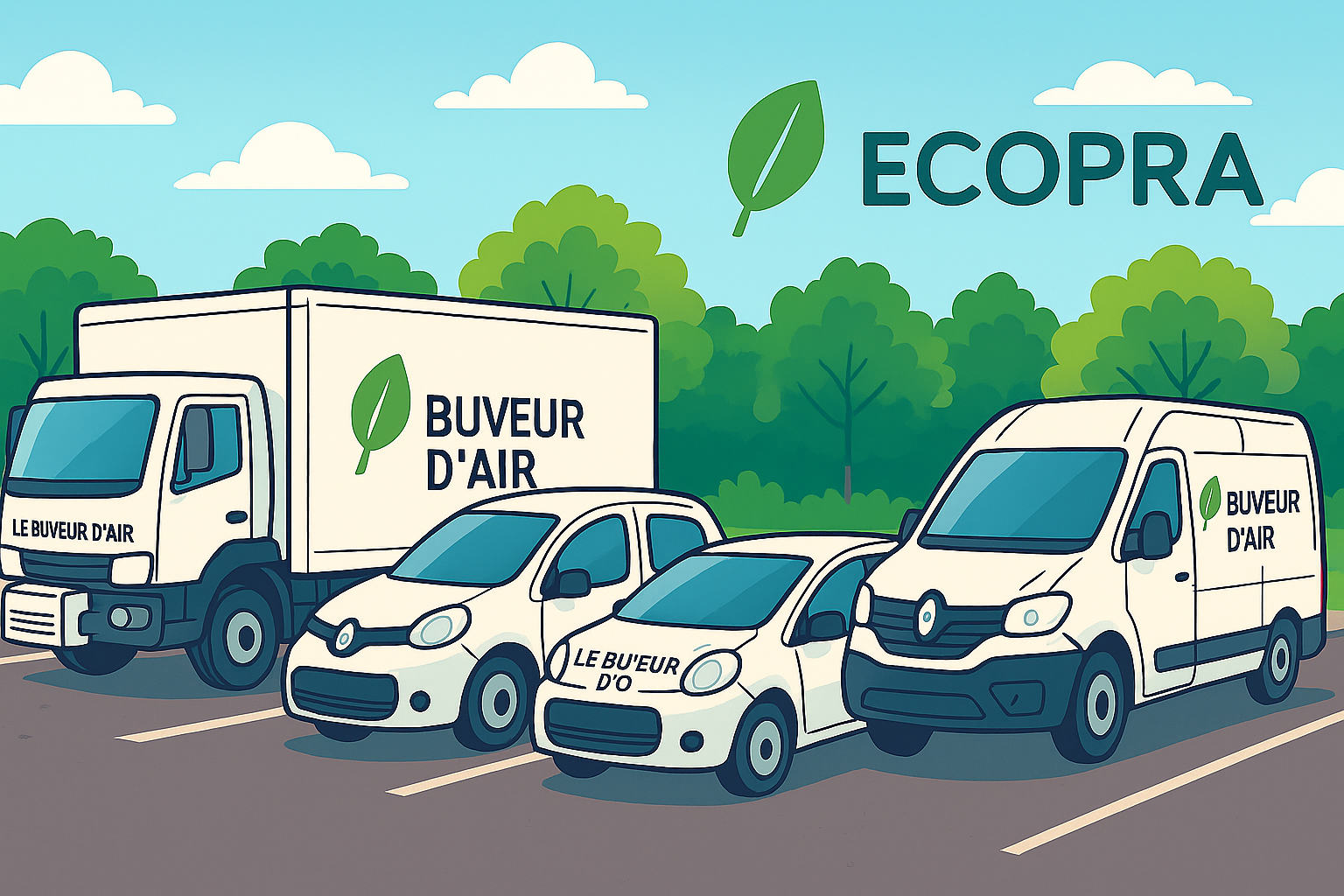 transition énergétique de flotte de véhicules Suez